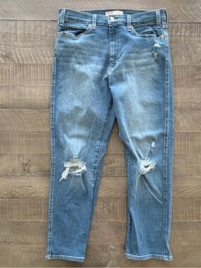 Women’s Jeans Size 14 Signature by Levi Strauss High Rise Straight Fit